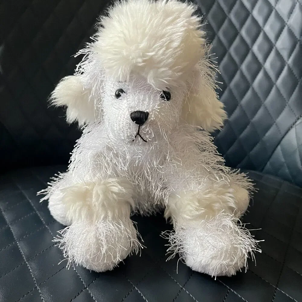 VTG Ganz Webkinz White Poodle Plush 8